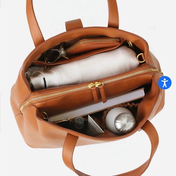 Fawn design satchel in brown - Picture 5 of 8